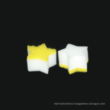 Wholesale excellent mini star shape nano magic sponge eraser